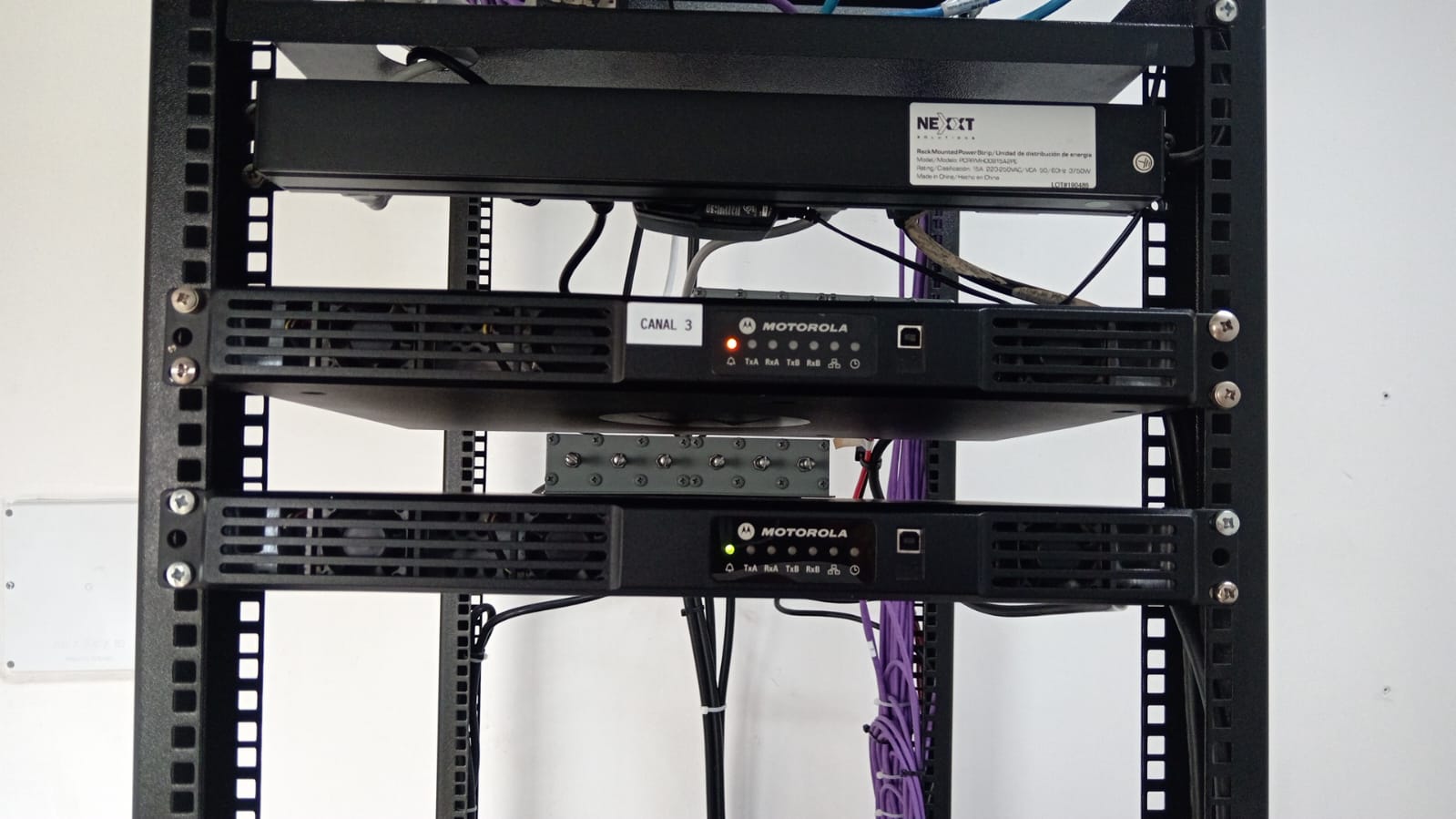 MANTENIMIENTO PREVENTIVO DE REPETIDORA SRL5100 - MOTOROLA 