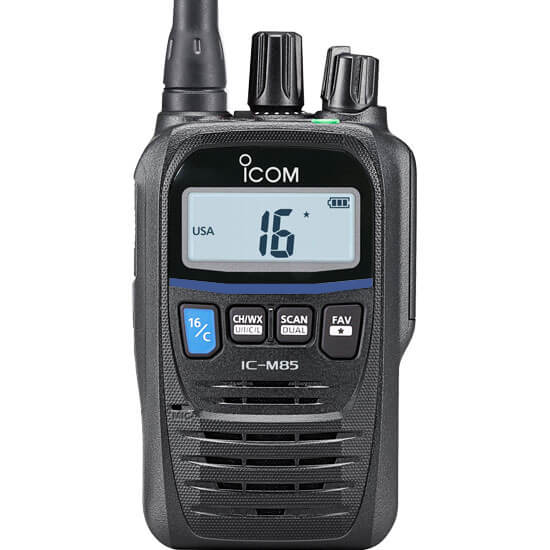 IC-M85 - VHF Portátil Marino/Terrestre