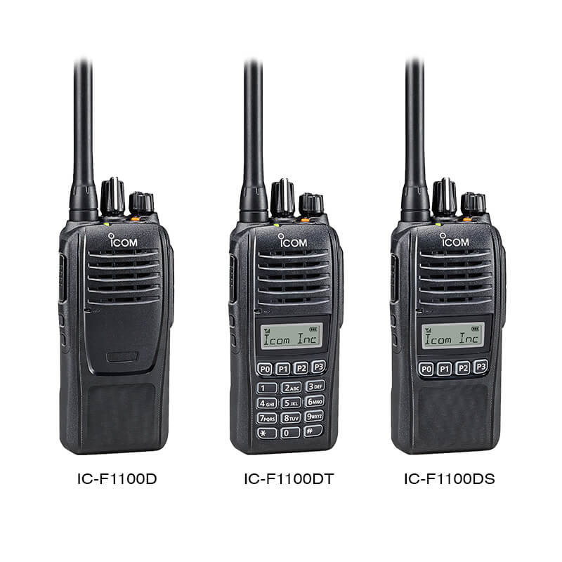 IC-F1100D / F2100D - Radio portátil VHF y UHF