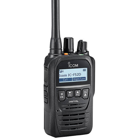IC-F52D / F62D - Radio portátil VHF y UHF