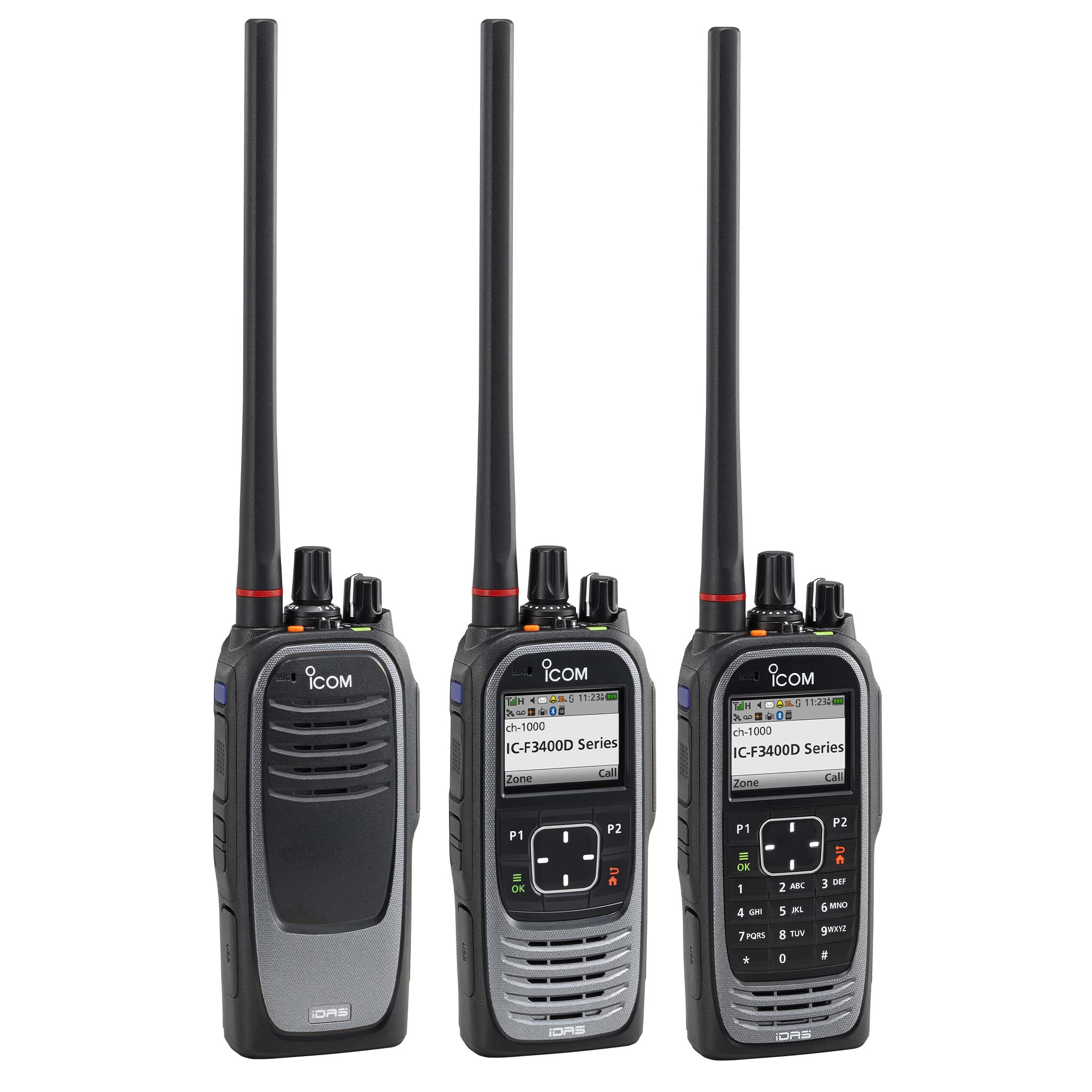 IC-F3400D / F4400D - Radio portátil VHF y UHF